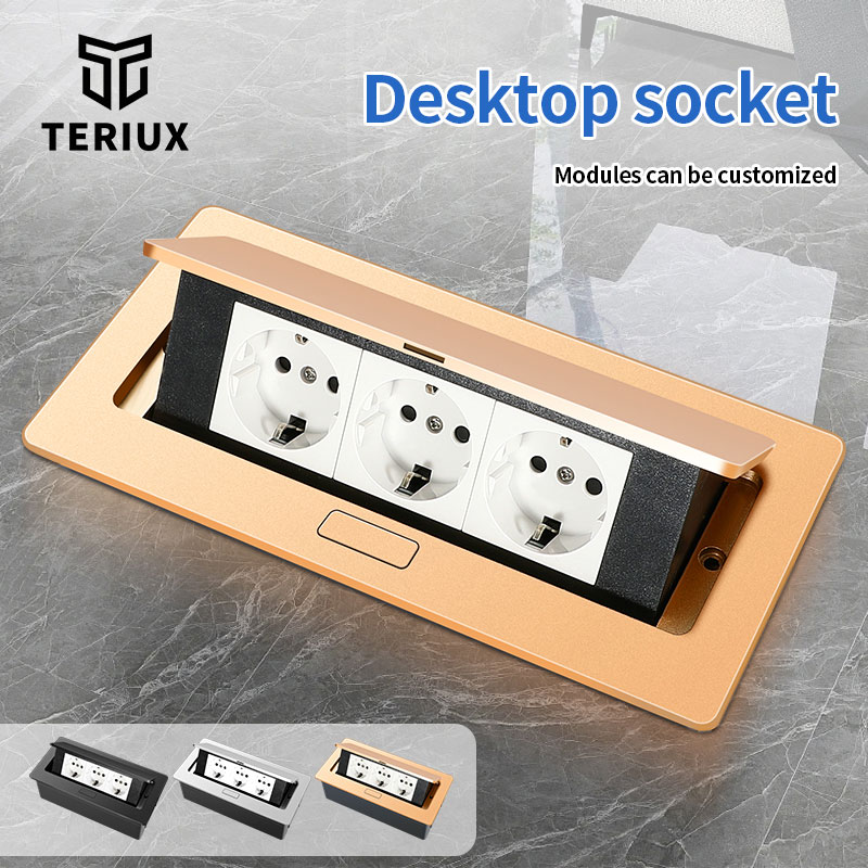 Socket desktop hitam